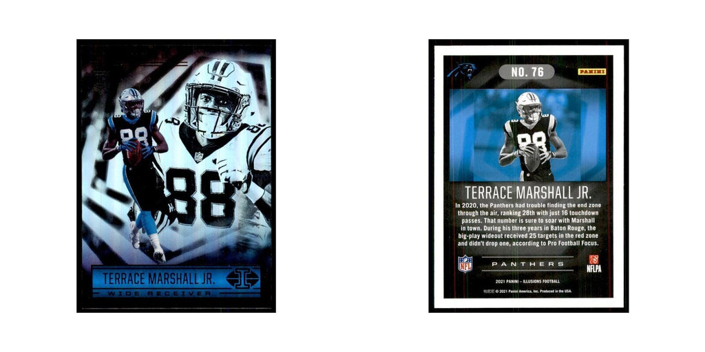 2021 Panini Illusions Terrace Marshall Jr. Panthers #76