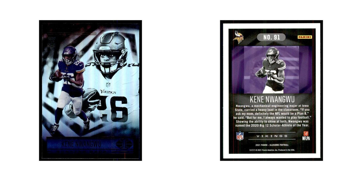 2021 Panini Illusions Kene Nwangwu Vikings #91