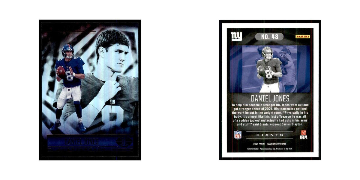 2021 Panini Illusions Daniel Jones Giants #48