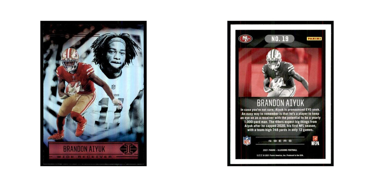 2021 Panini Illusions Brandon Aiyuk 49ers #19