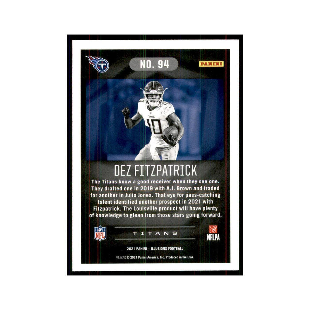 2021 Panini Illusions Dez Fitzpatrick Titans #94