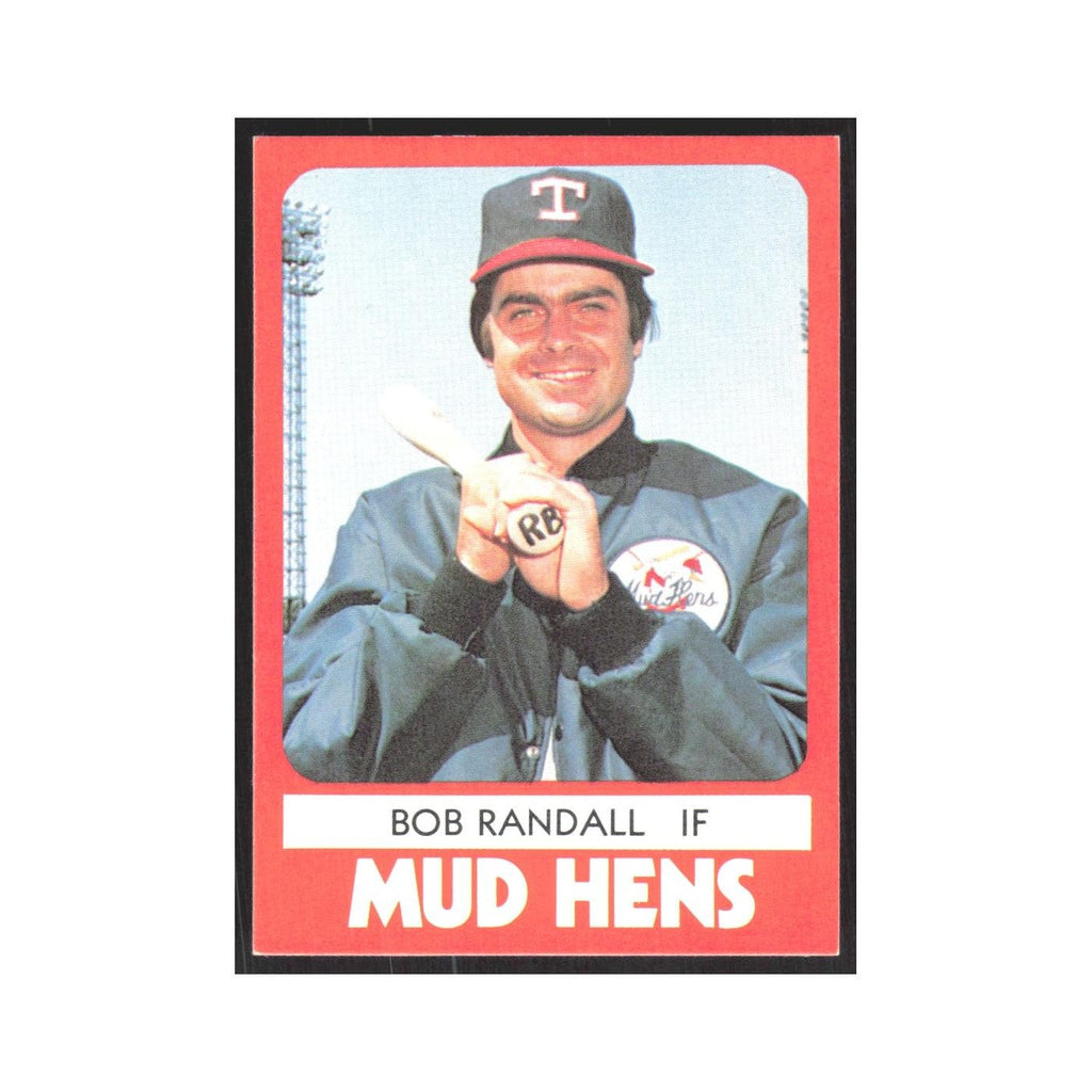 1980 TCMA Minor League Bob Randall Toledo Mud Hens #2