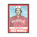 1980 TCMA Minor League Jeff Rineer Rochester Red Wings #8