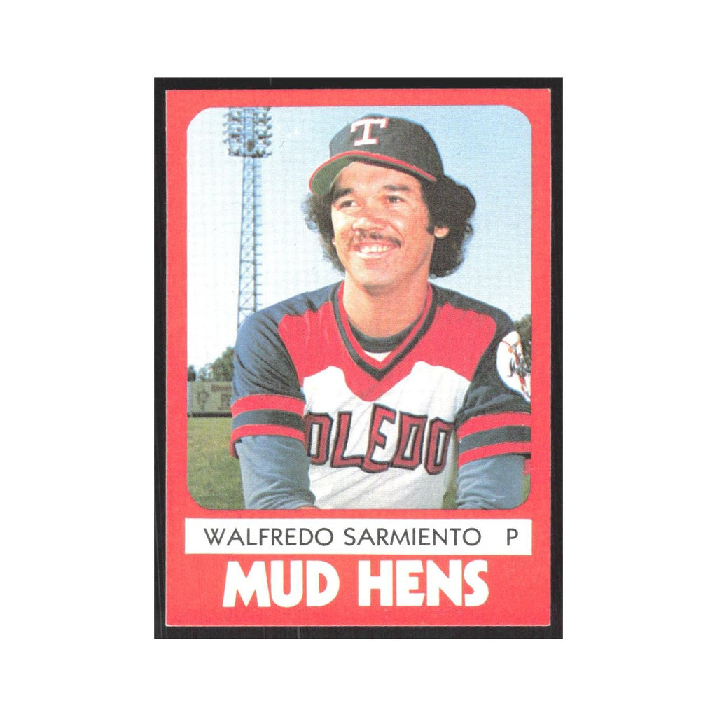 1980 TCMA Minor League Walfredo Sarmiento Toledo Mud Hens #12
