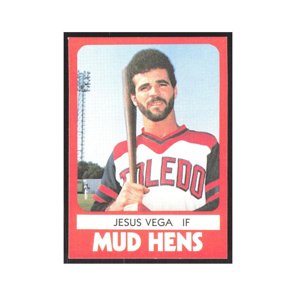 1980 TCMA Minor League Jesus Vega Toledo Mud Hens #11