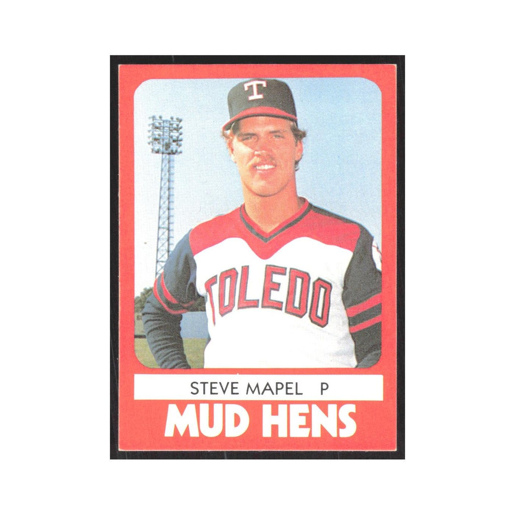 1980 TCMA Minor League Steve Mapel Toledo Mud Hens #1