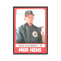 1980 TCMA Minor League Buck Chamberlin Toledo Mud Hens #14
