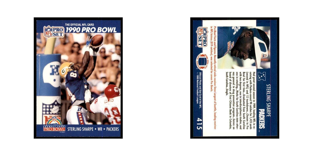 1990 Pro Set Sterling Sharpe Packers #415
