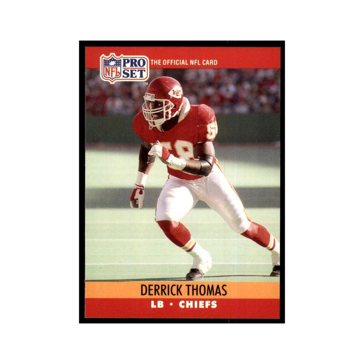 1990 Pro Set Derrick Thomas Chiefs #536