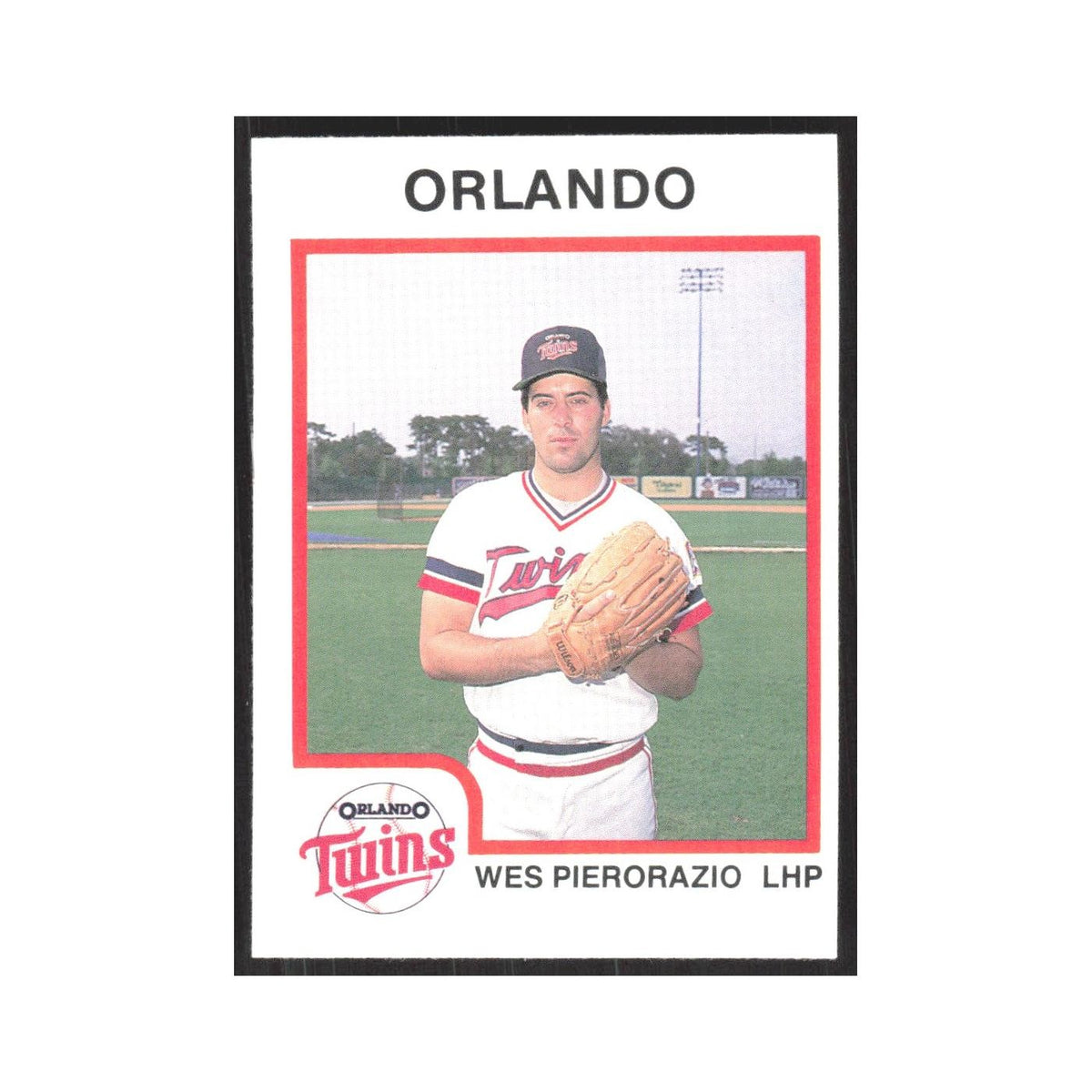 1987 ProCards Minor League Wes Pierorazio Orlando Twins #887