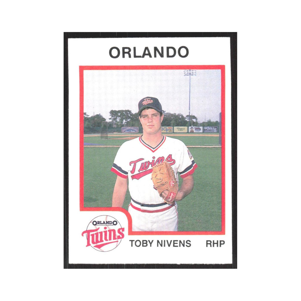 1987 ProCards Minor League Toby Nivens Orlando Twins #877