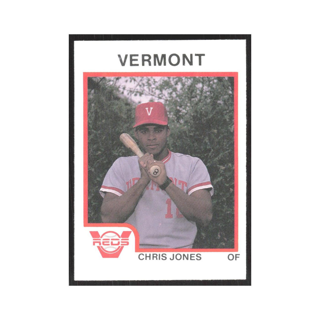 1987 ProCards Minor League Chris Jones Vermont Reds #835