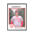 1987 ProCards Minor League Jim Jefferson Vermont Reds #815
