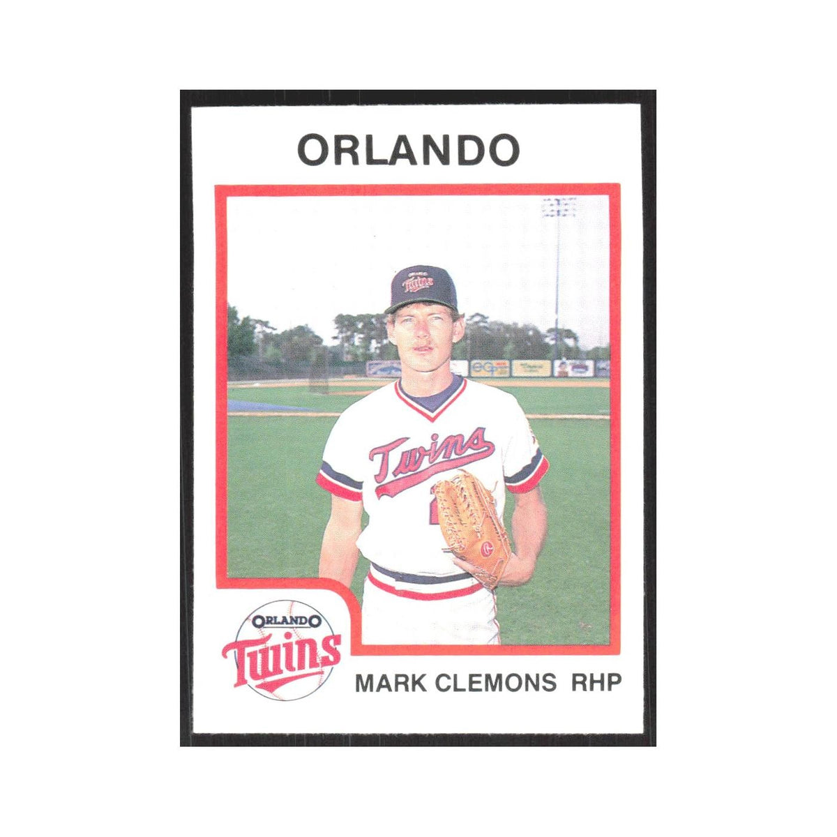 1987 ProCards Minor League Mark Clemons Orlando Twins #875