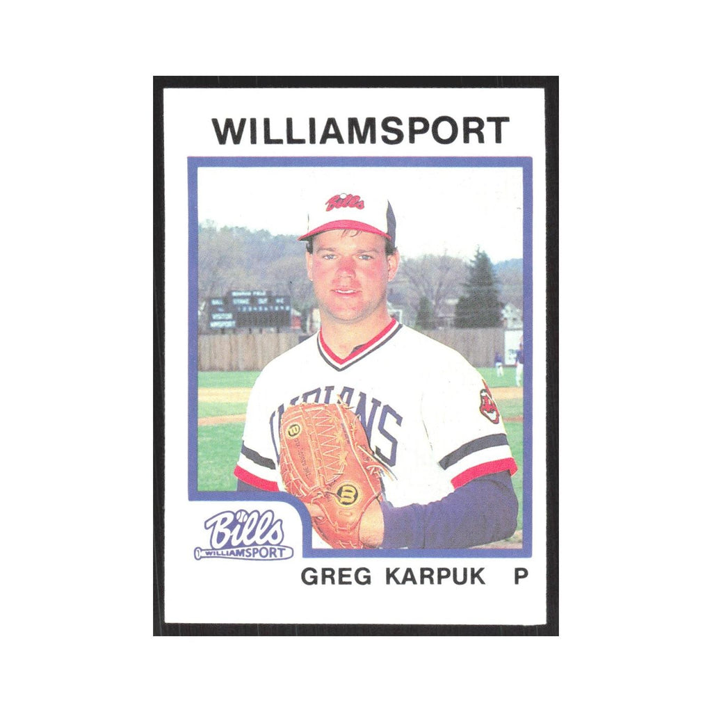 1987 ProCards Minor League Greg Karpuk Williamsport Bills #1404