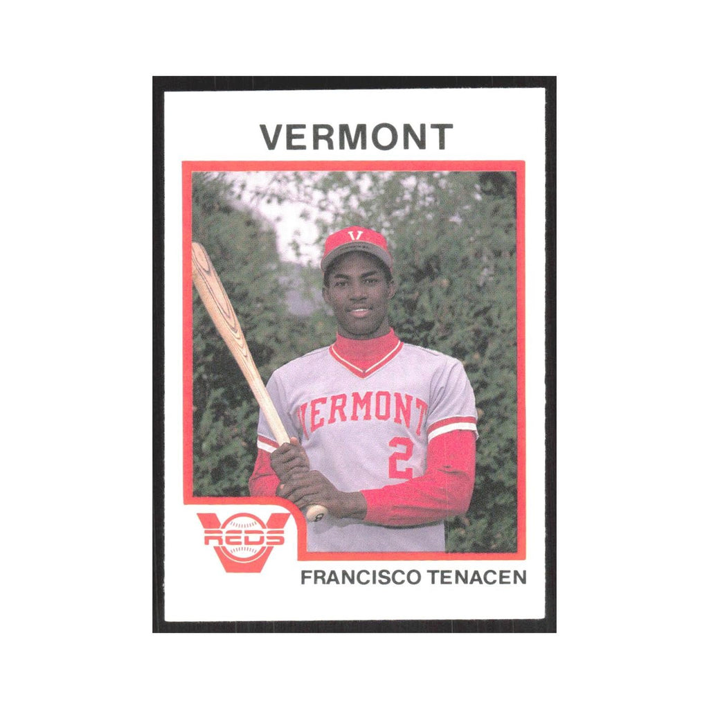 1987 ProCards Minor League Francisco Tenacen Vermont Reds #817