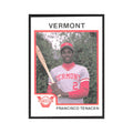 1987 ProCards Minor League Francisco Tenacen Vermont Reds #817
