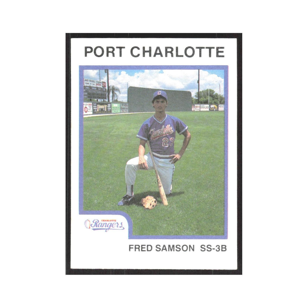 1987 ProCards Minor League Fred Samson Port Charlotte Rangers #2047