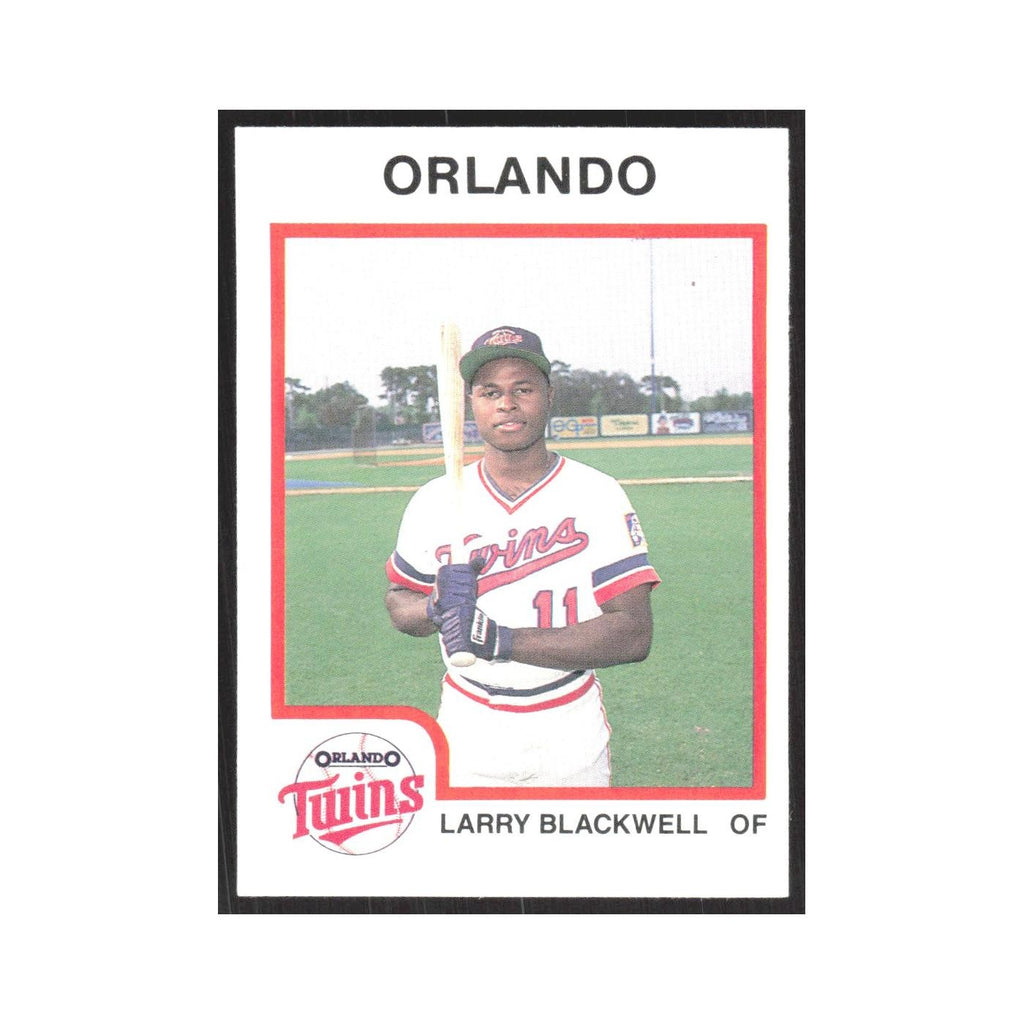 1987 ProCards Minor League Larry Blackwell Orlando Twins #891