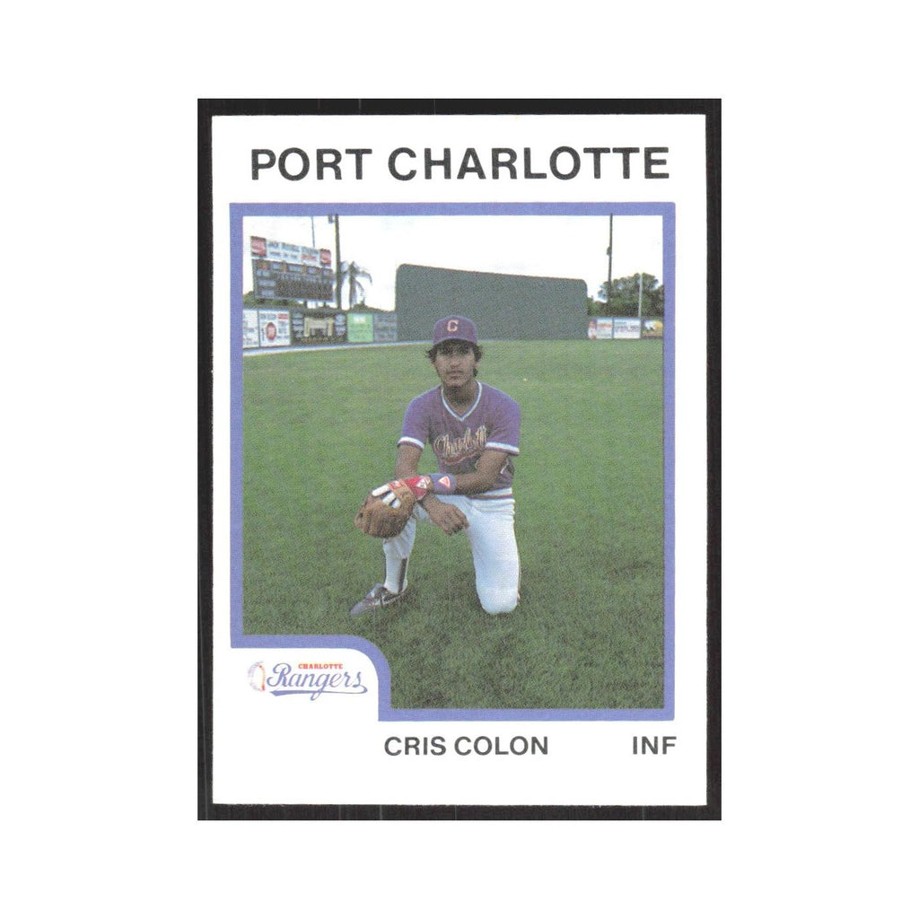 1987 ProCards Minor League Cris Colon Port Charlotte Rangers #2055