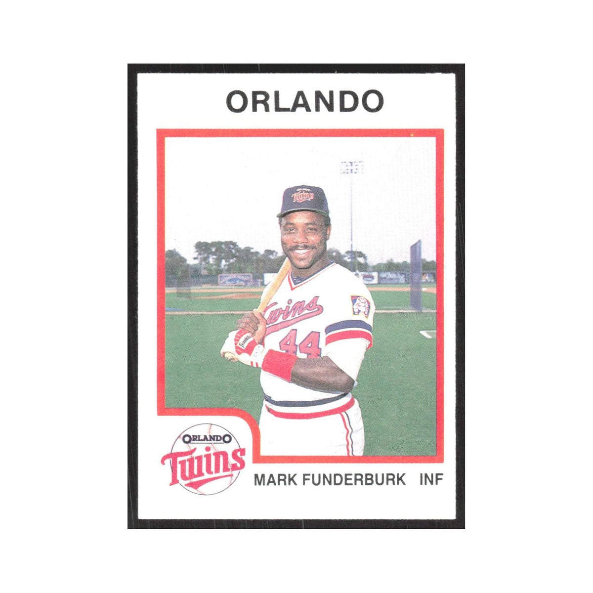 1987 ProCards Minor League Mark Funderburk Orlando Twins #890