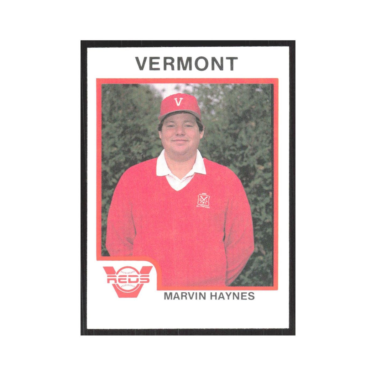 1987 ProCards Minor League Marvin Haynes Vermont Reds #839