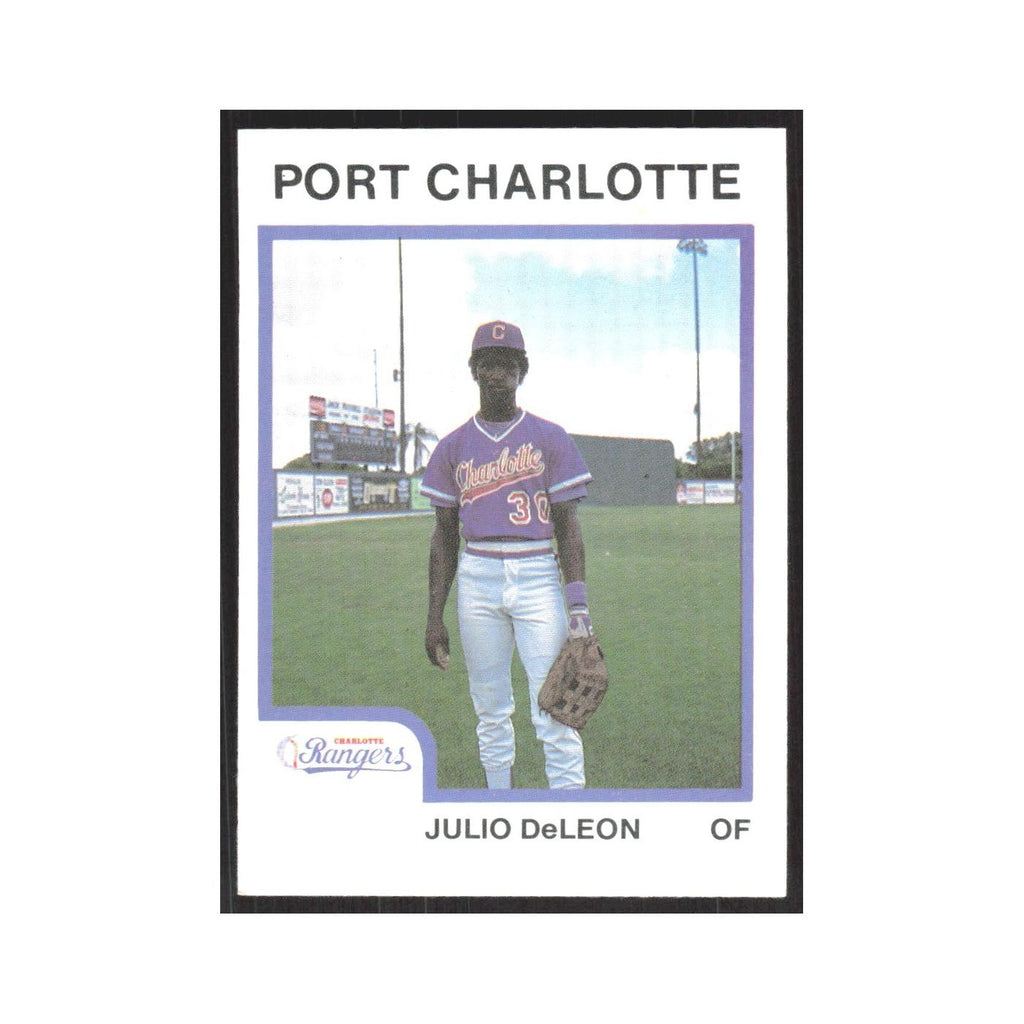 1987 ProCards Minor League Julio DeLeon Port Charlotte Rangers #2053