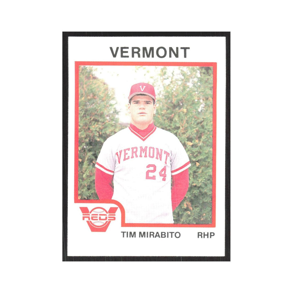 1987 ProCards Minor League Tim Mirabito Vermont Reds #821