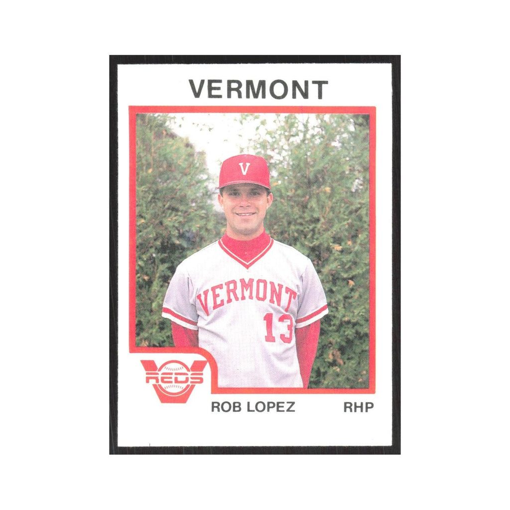 1987 ProCards Minor League Rob Lopez Vermont Reds #822