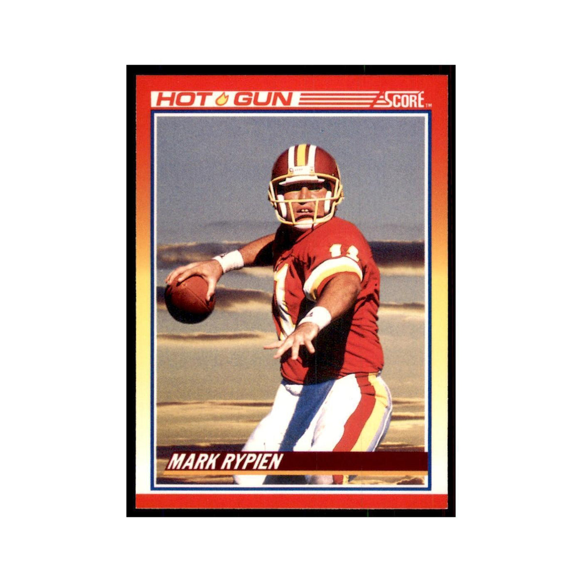 1990 Score Mark Rypien Redskins #313