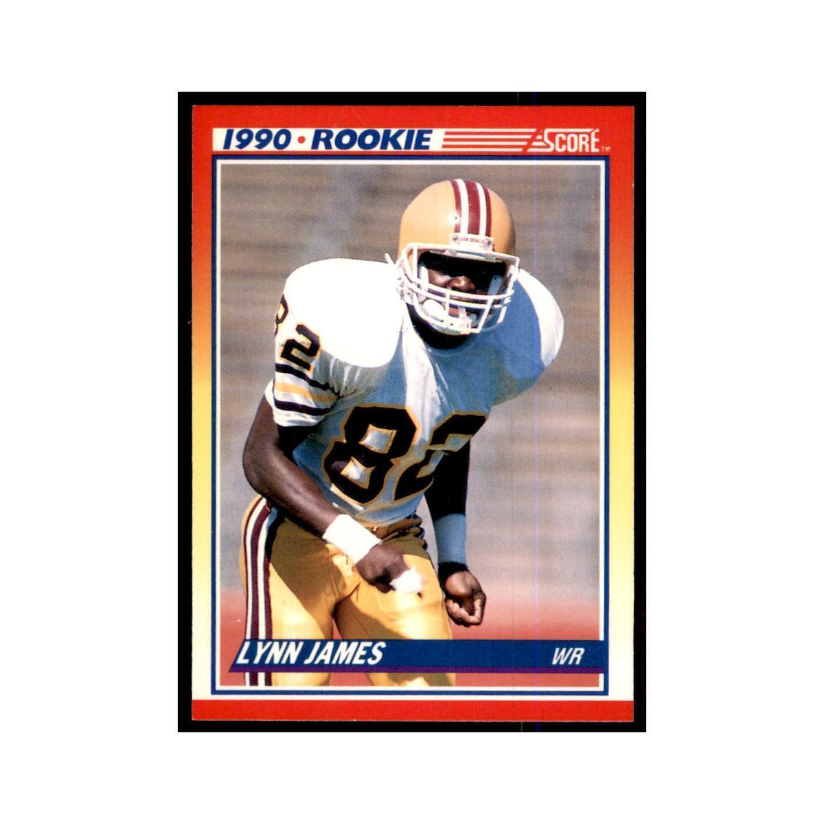 1990 Score Lynn James RC Arizona State Sun Devils #291