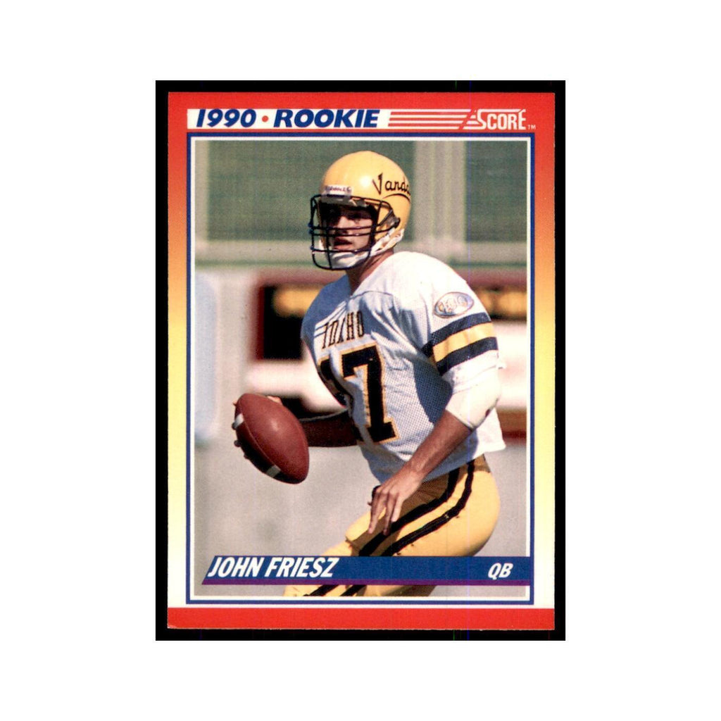 1990 Score John Friesz RC Idaho Vandals #309