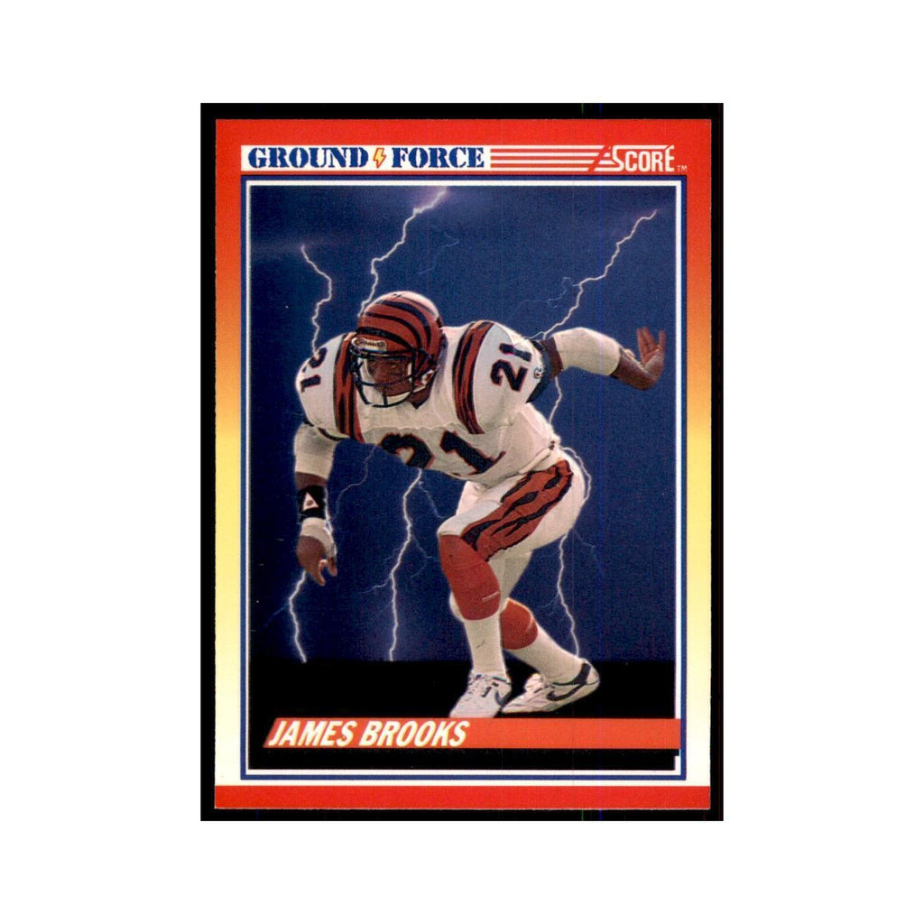 1990 Score James Brooks Bengals #323