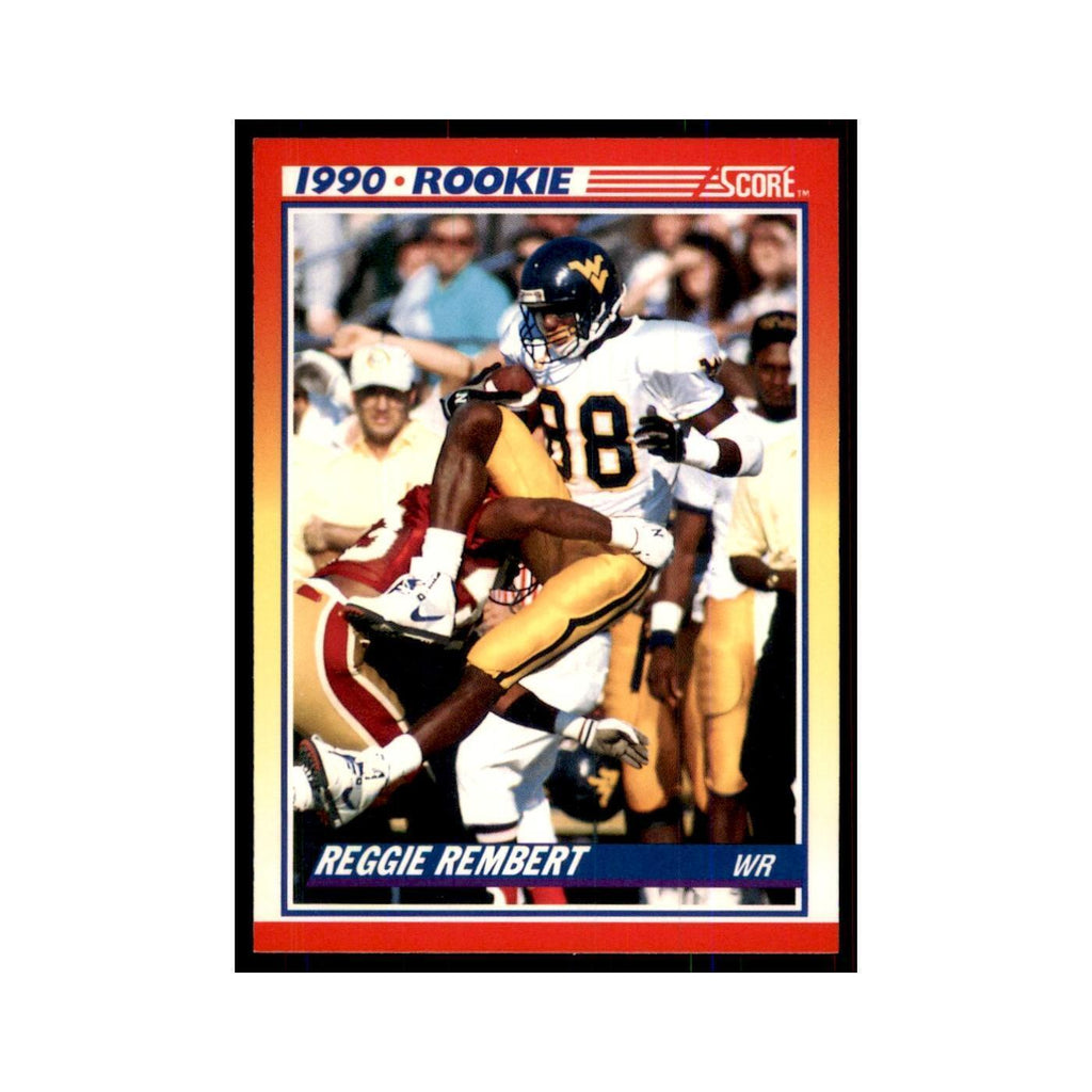 1990 Score Reggie Rembert RC West Virginia Mountaineers #297