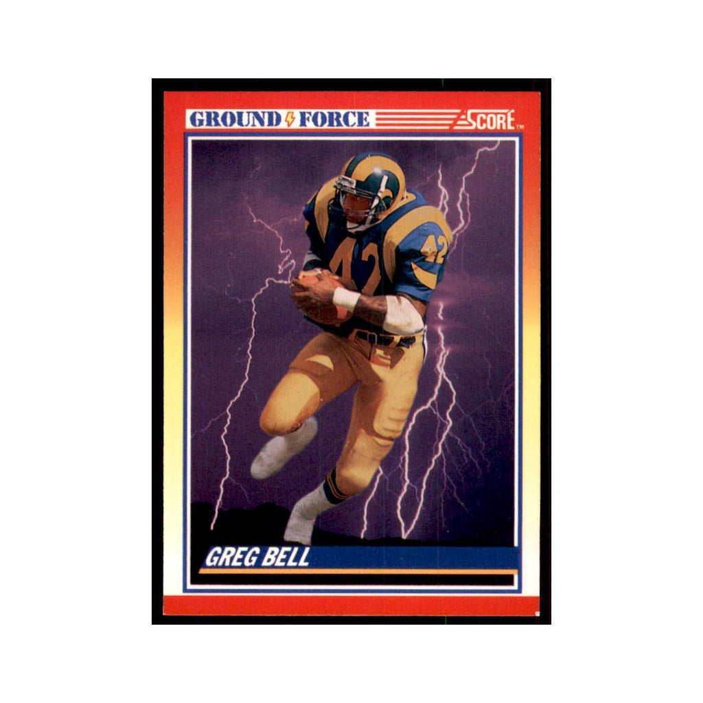 1990 Score Greg Bell Rams #328