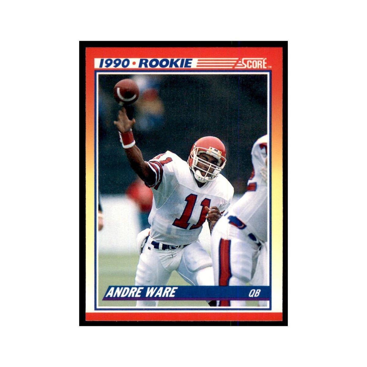 1990 Score Andre Ware RC Houston Cougars #292