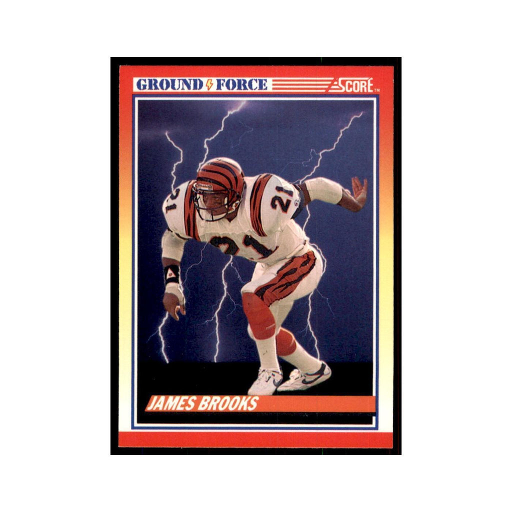 1990 Score James Brooks Bengals #323