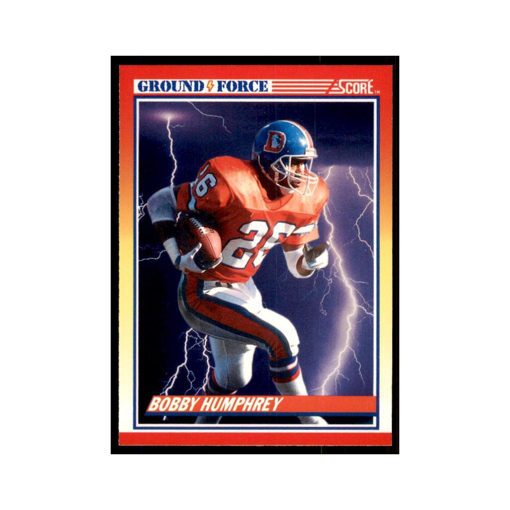 1990 Score Bobby Humphrey Broncos #324
