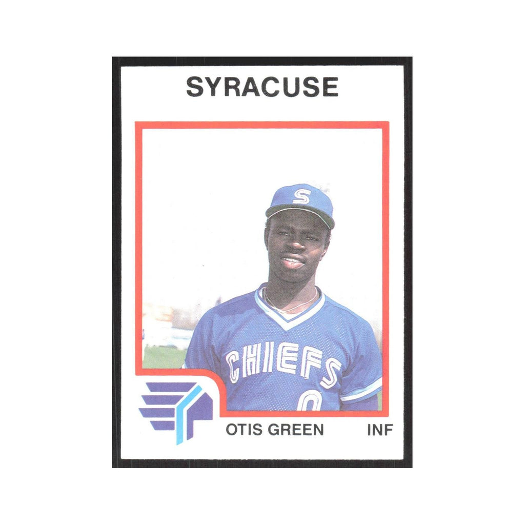 1987 ProCards Minor League Otis Green Syracuse Chiefs #1942