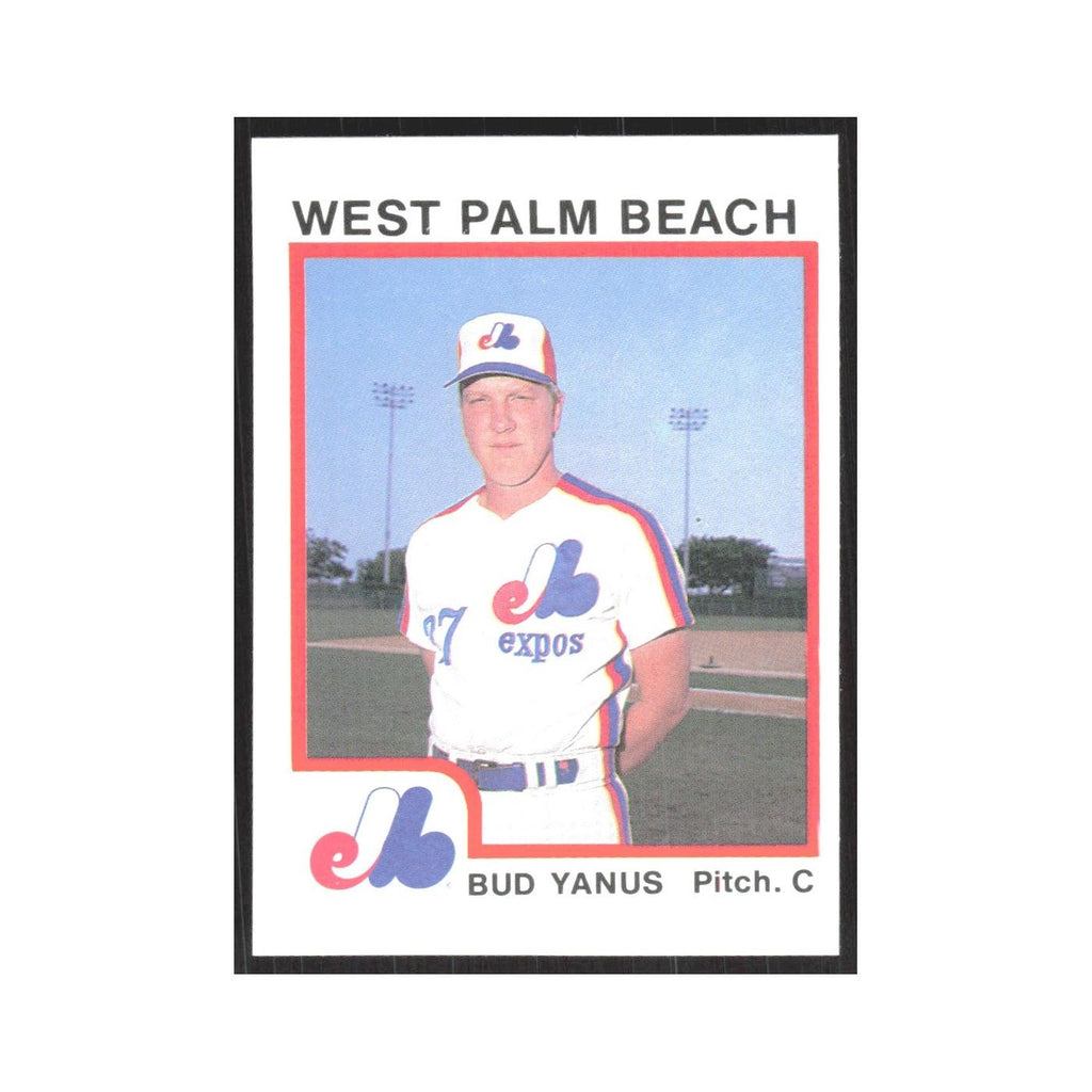 1987 ProCards Minor League Bud Yanus West Palm Beach Expos #662