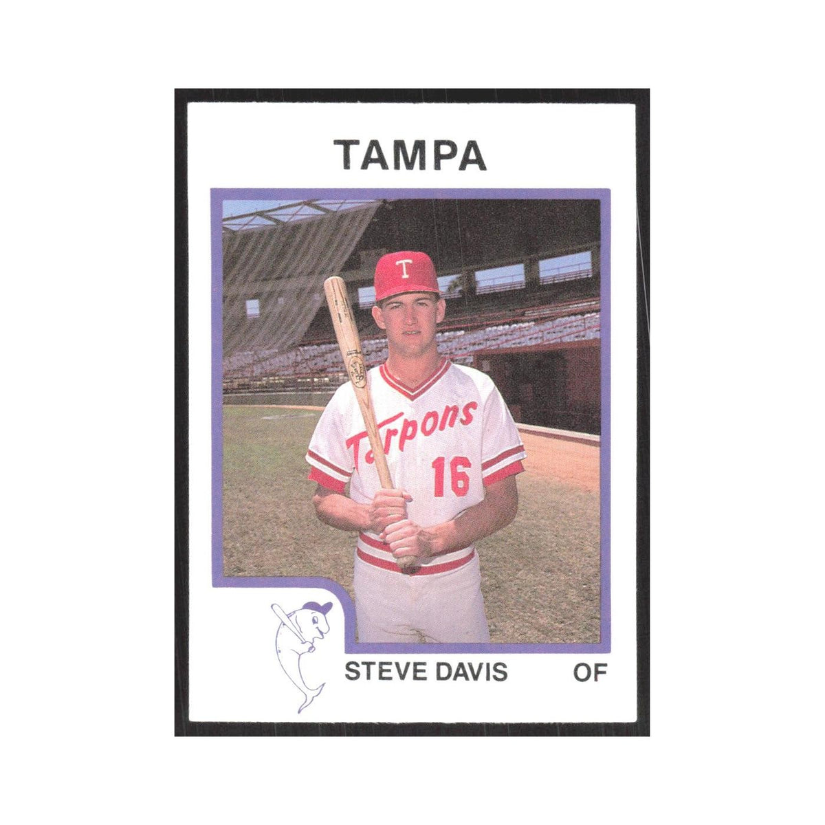 1987 ProCards Minor League Steve Davis Tampa Tarpons #1337