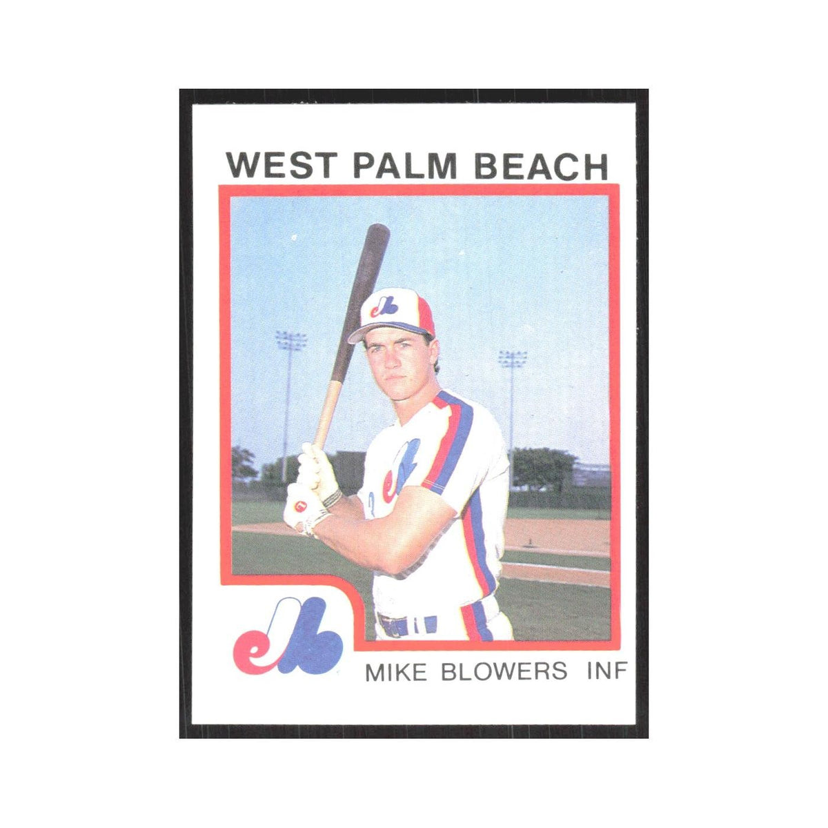 1987 ProCards Minor League Mike Blowers West Palm Beach Expos #664
