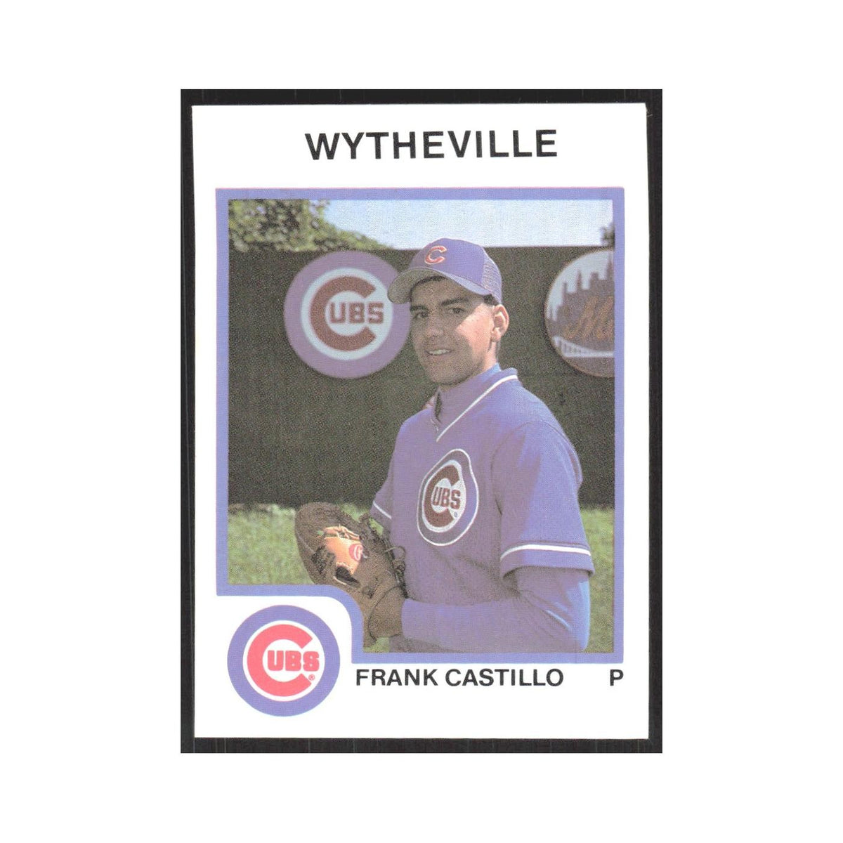 1987 ProCards Minor League Frank Castillo Wytheville Cubs #2758