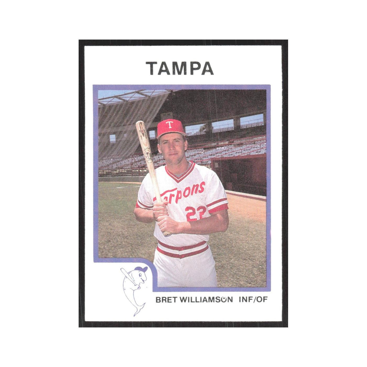 1987 ProCards Minor League Bret Williamson Tampa Tarpons #1331