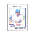 1987 ProCards Minor League Danny Rogers Sumter Braves #1370