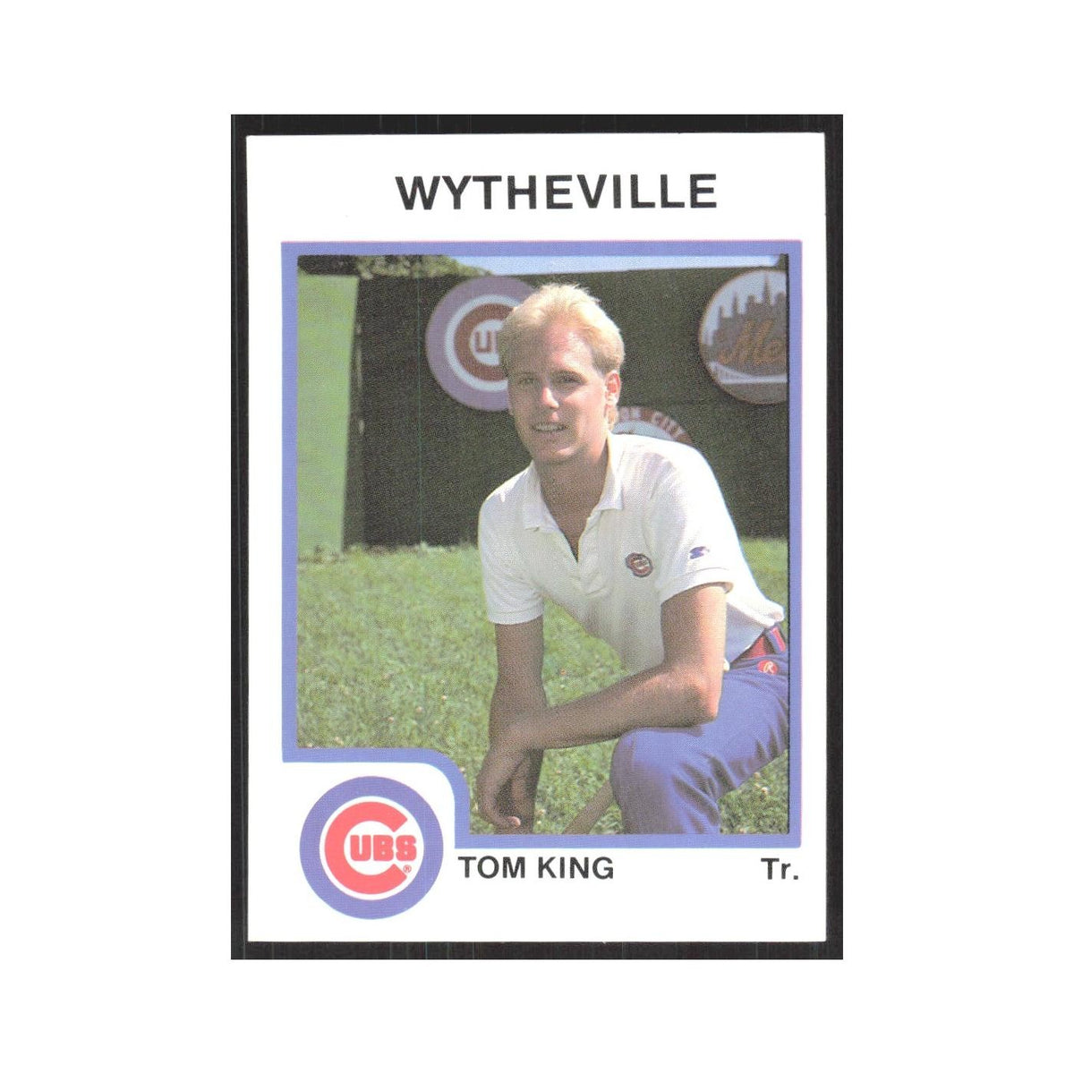 1987 ProCards Minor League Tom King Wytheville Cubs #2765