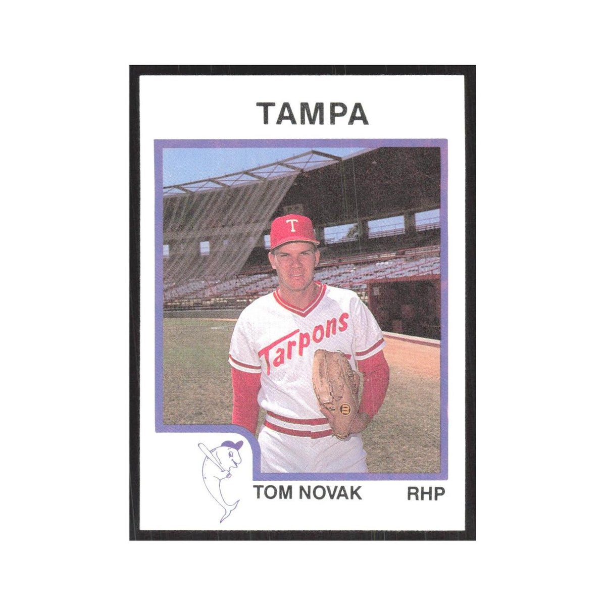 1987 ProCards Minor League Tom Novak Tampa Tarpons #1329