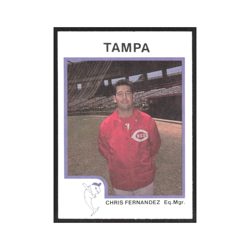 1987 ProCards Minor League Chris Fernandez Tampa Tarpons #1340