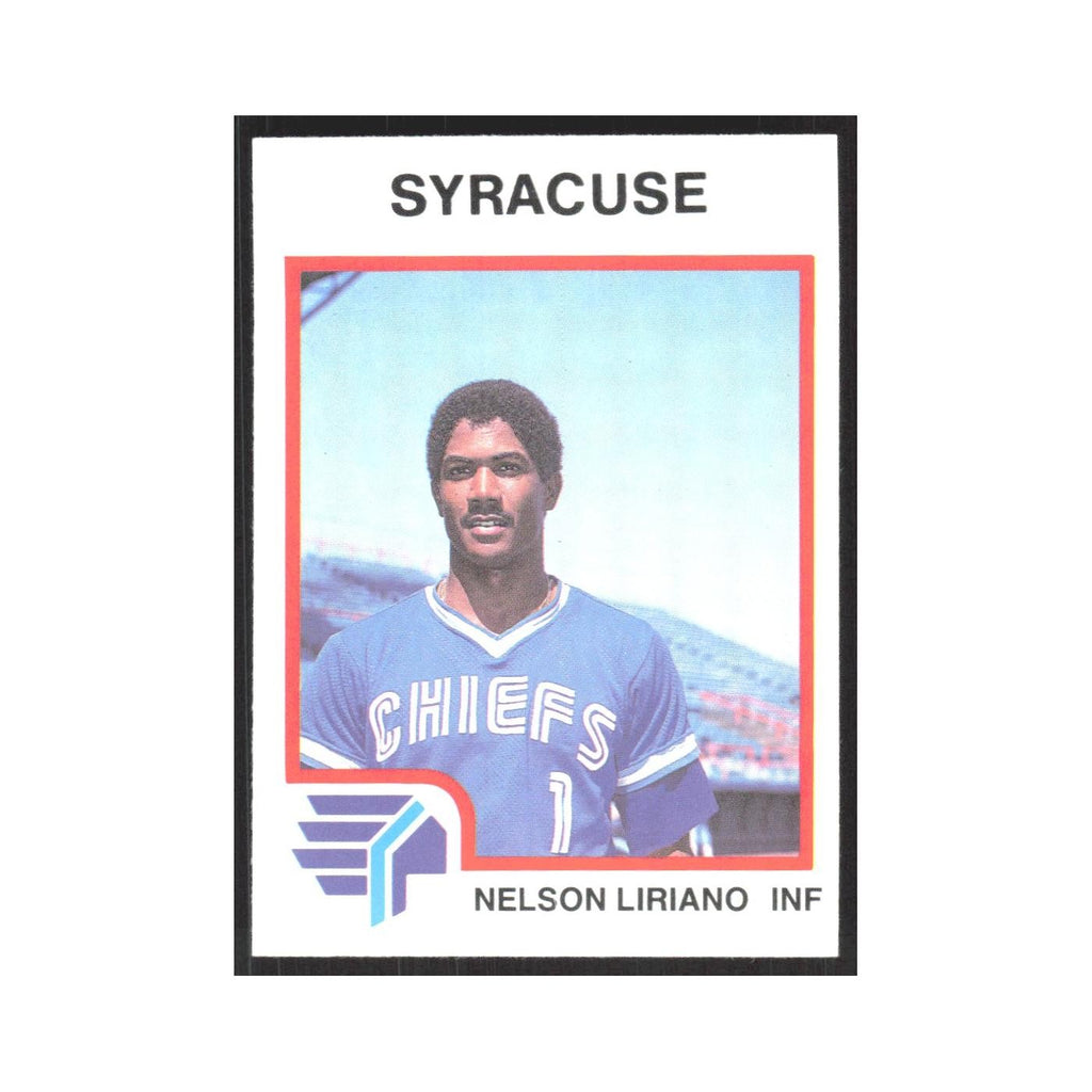 1987 ProCards Minor League Nelson Liriano Syracuse Chiefs #1929