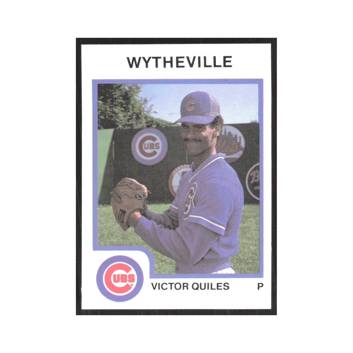 1987 ProCards Minor League Victor Quiles Wytheville Cubs #2745